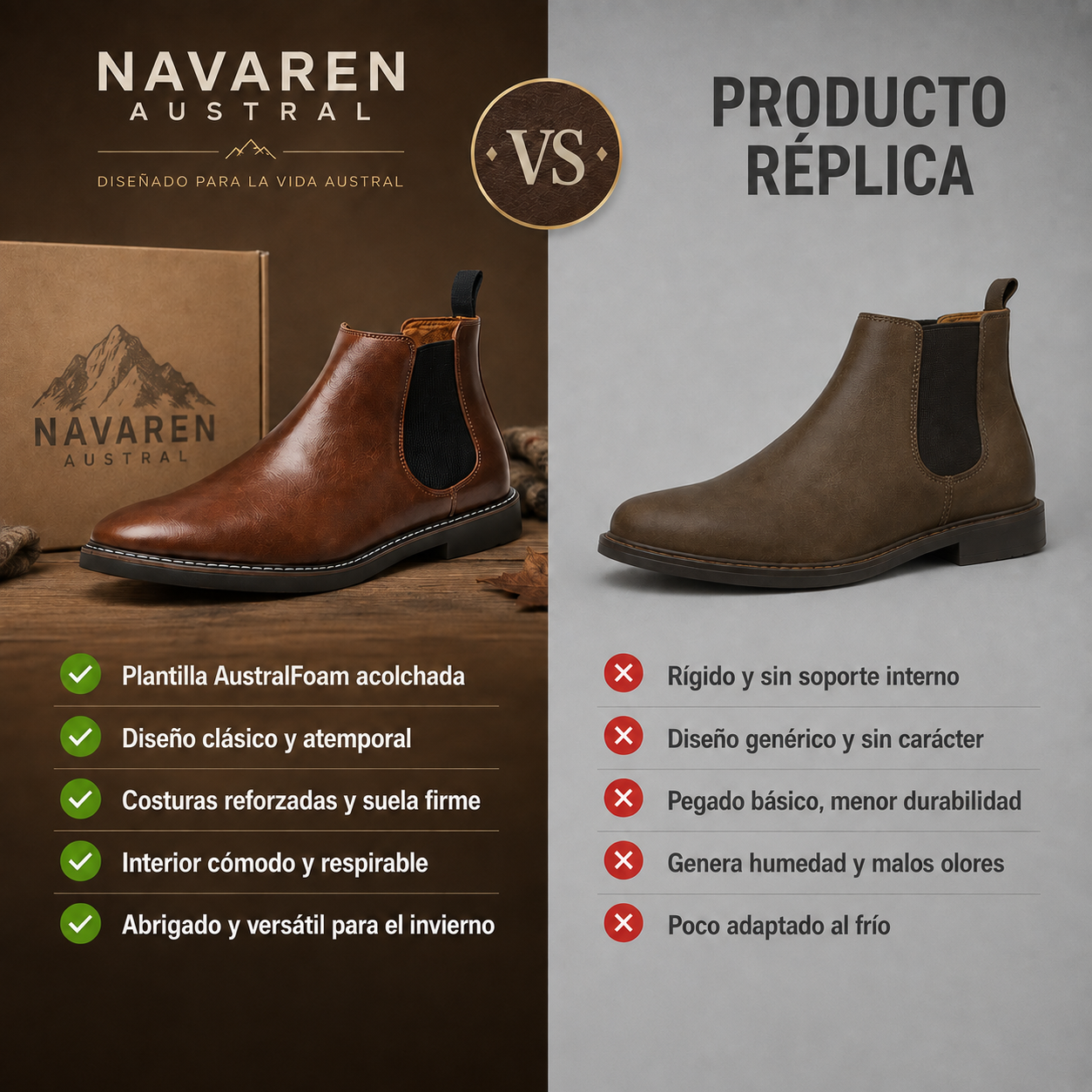 Botín Chelsea Austral - Temporada invierno